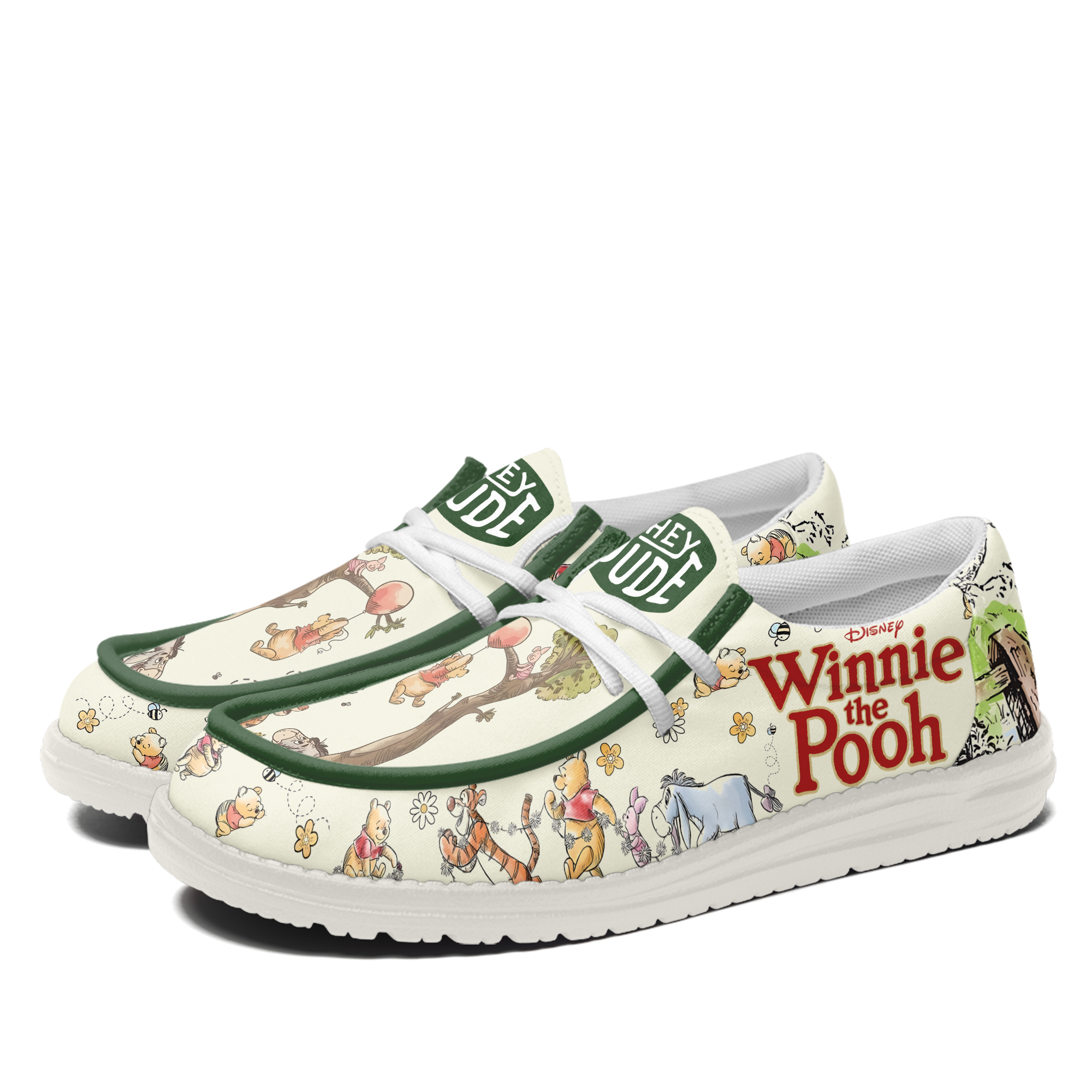 Winnie The Pooh Lace Up Loafers 2026