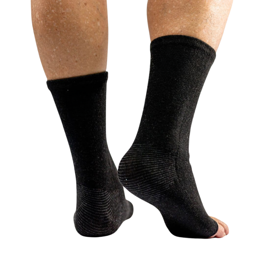 3-Pack Anti-Fatigue Bamboo Compression Sock Sleeve/Knee High