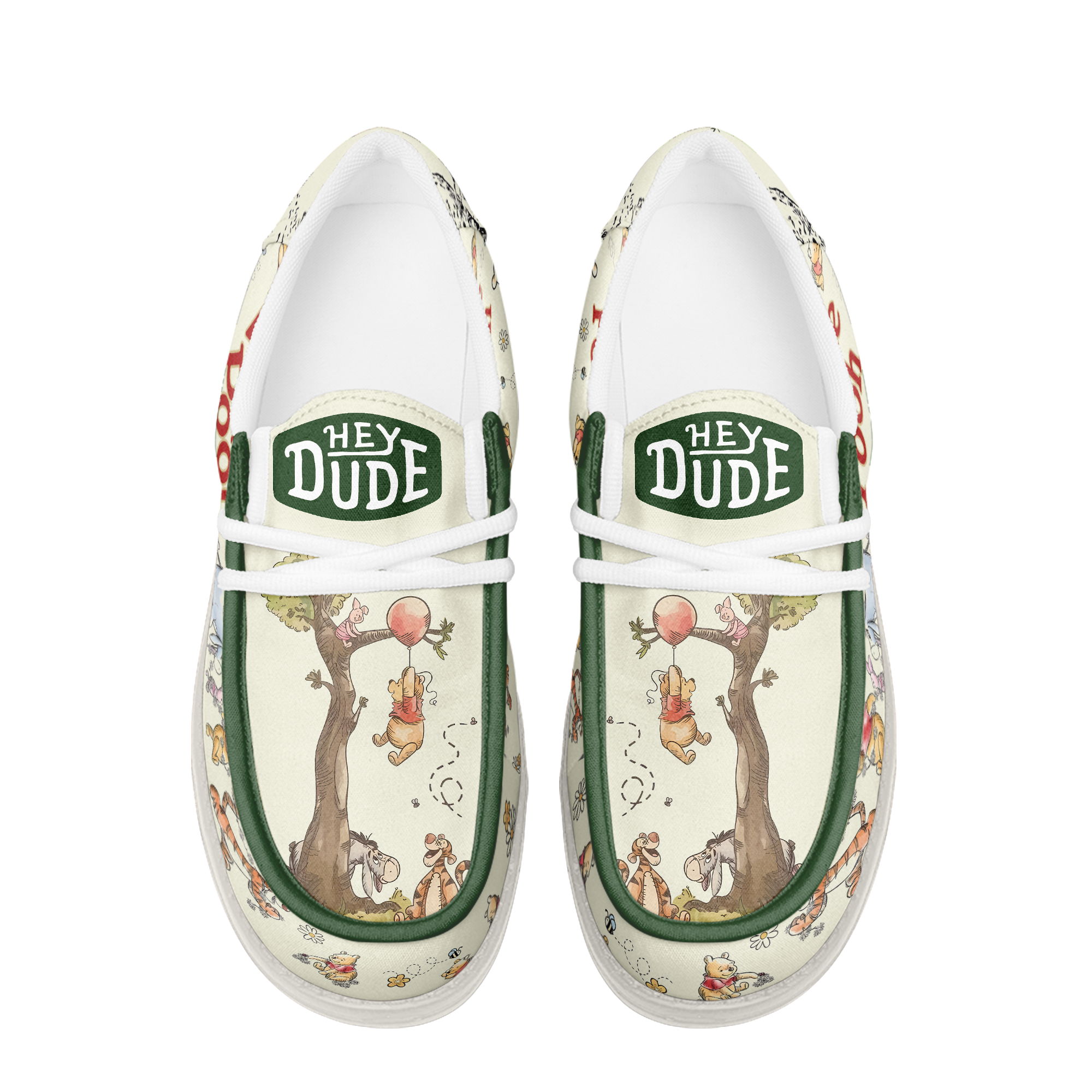 Winnie The Pooh Lace Up Loafers 2026
