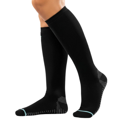 3-Pack Anti-Fatigue Bamboo Compression Sock Sleeve/Knee High