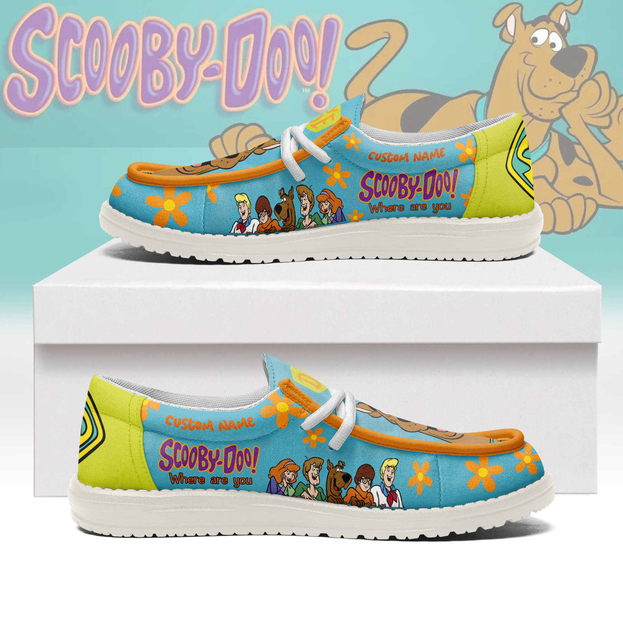 Scooby Doo Lace Up Loafers 2026