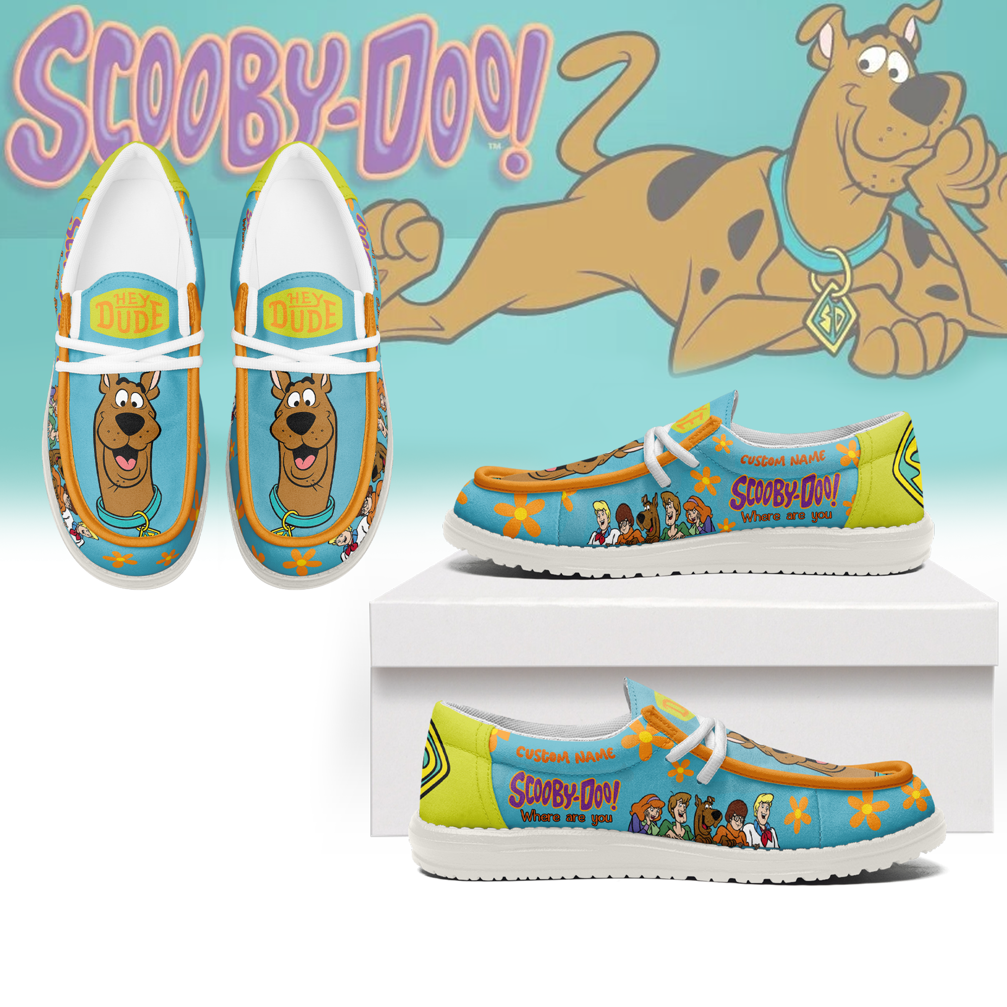 Scooby Doo Lace Up Loafers 2026