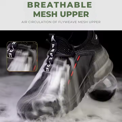 Invincible – Breathable Steel Toe Safety Shoes for Work & Construction | Lightweight & Slip-Resistant | OrthoHike