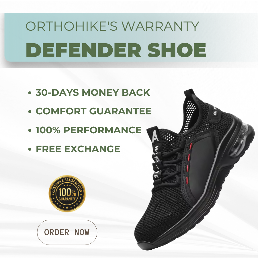 Invincible – Breathable Steel Toe Safety Shoes for Work & Construction | Lightweight & Slip-Resistant | OrthoHike