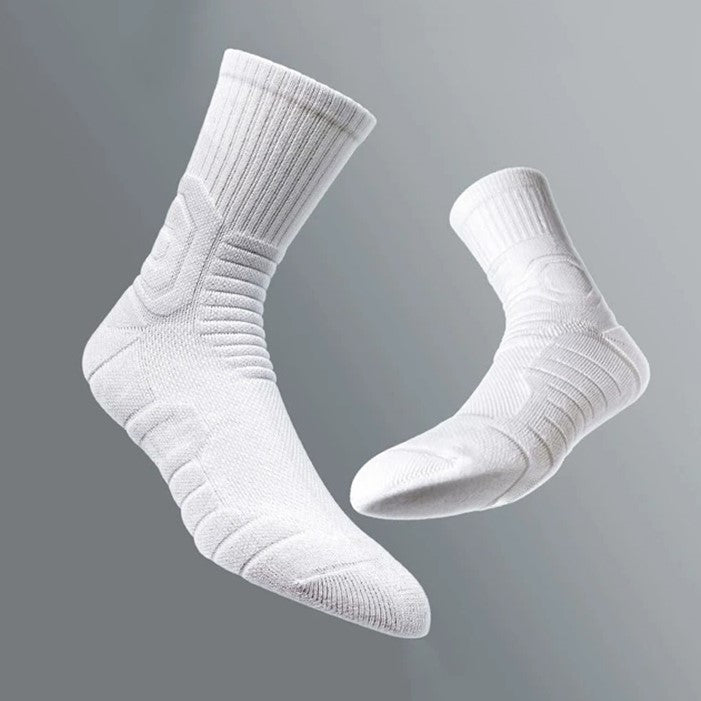 Compression Cushioned Court Sports Crew Socks
