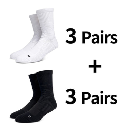 Compression Cushioned Court Sports Crew Socks