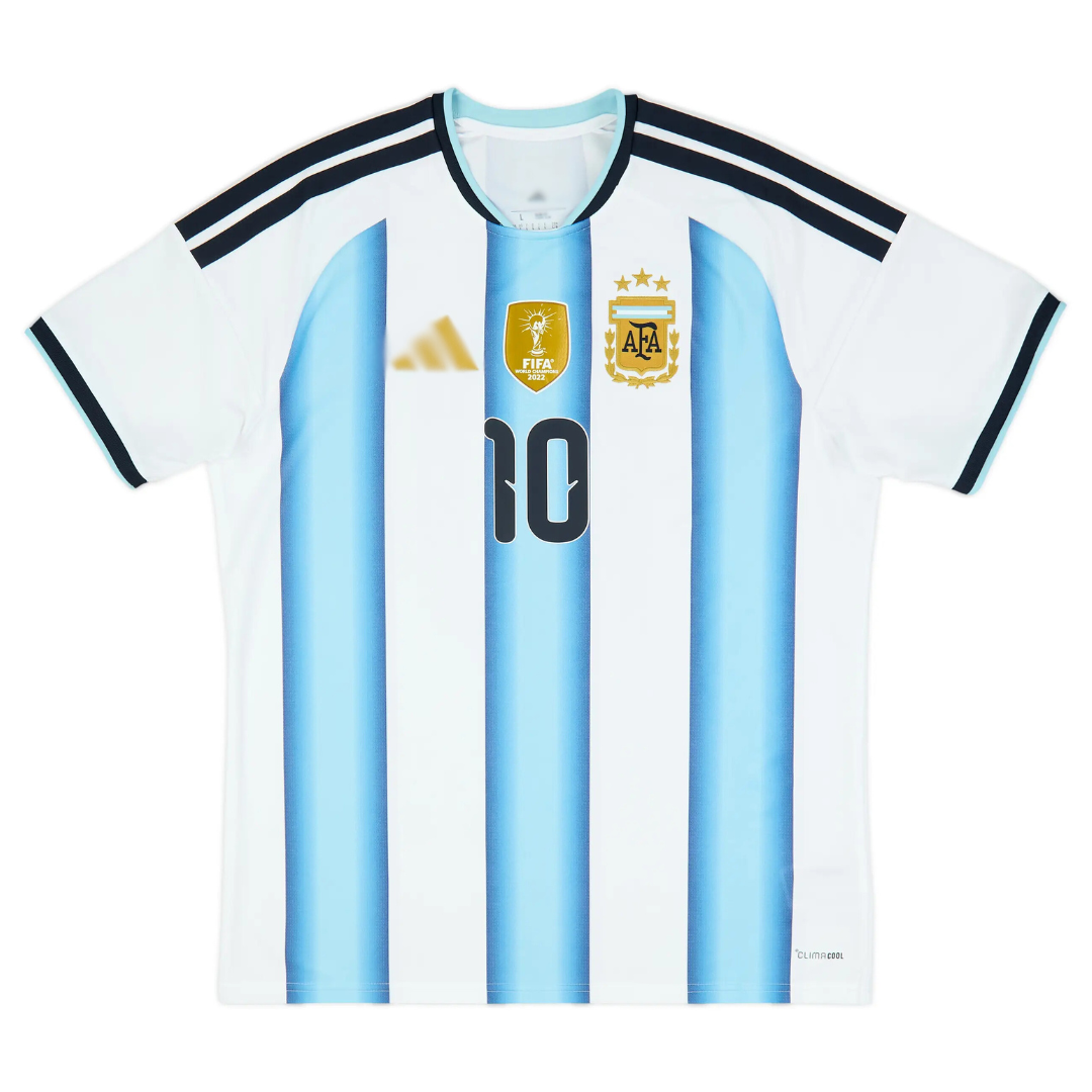 Argentina 2026 Home Jersey w/ World Cup Champions badge