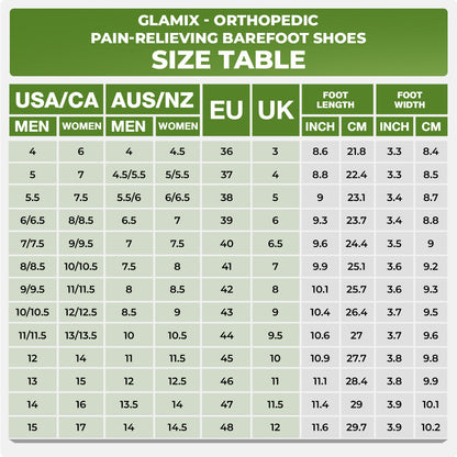 Glamix - Barefoot Orthopedic Shoes for Foot, Knee & Back Pain | OrthoHike
