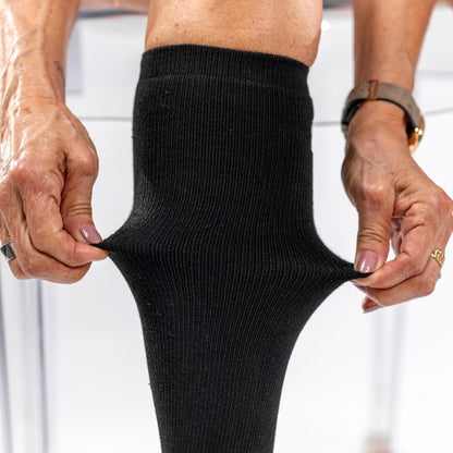 Premium Bamboo Compression Socks with Grip