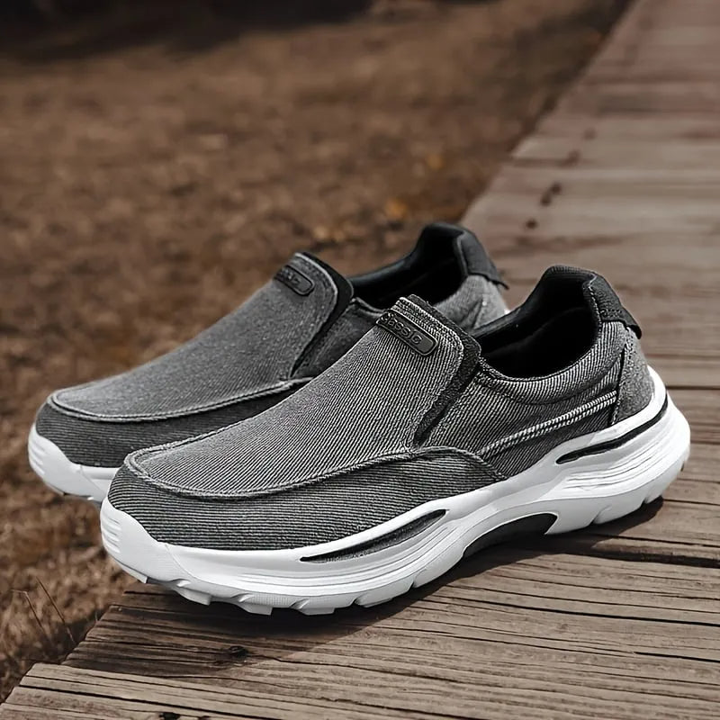 Orthopedic Casual Walking Shoes for Men - Comfortable Breathable with Arch Support OrthoHike
