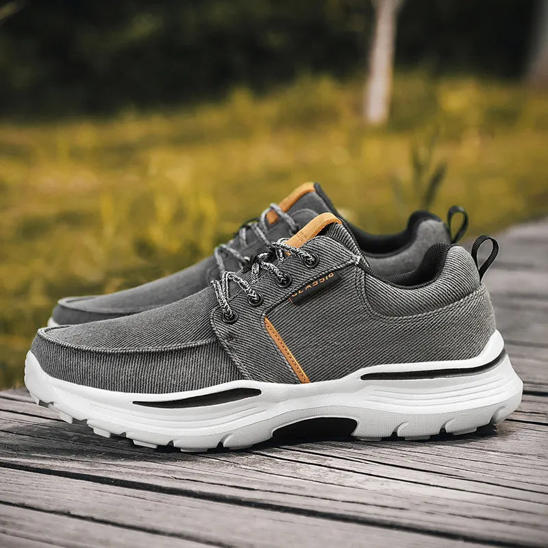Orthopedic Casual Walking Shoes for Men - Comfortable Breathable with Arch Support OrthoHike