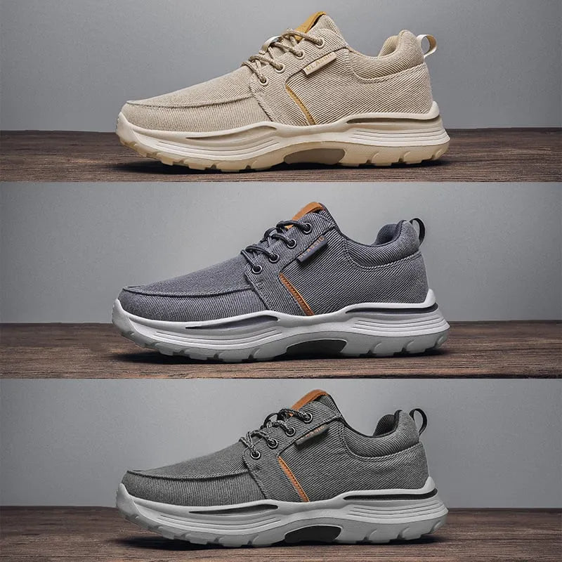 Orthopedic Casual Walking Shoes for Men - Comfortable Breathable with Arch Support OrthoHike
