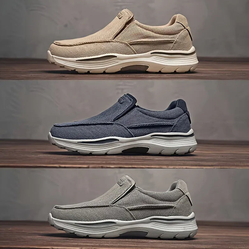 Orthopedic Casual Walking Shoes for Men - Comfortable Breathable with Arch Support OrthoHike