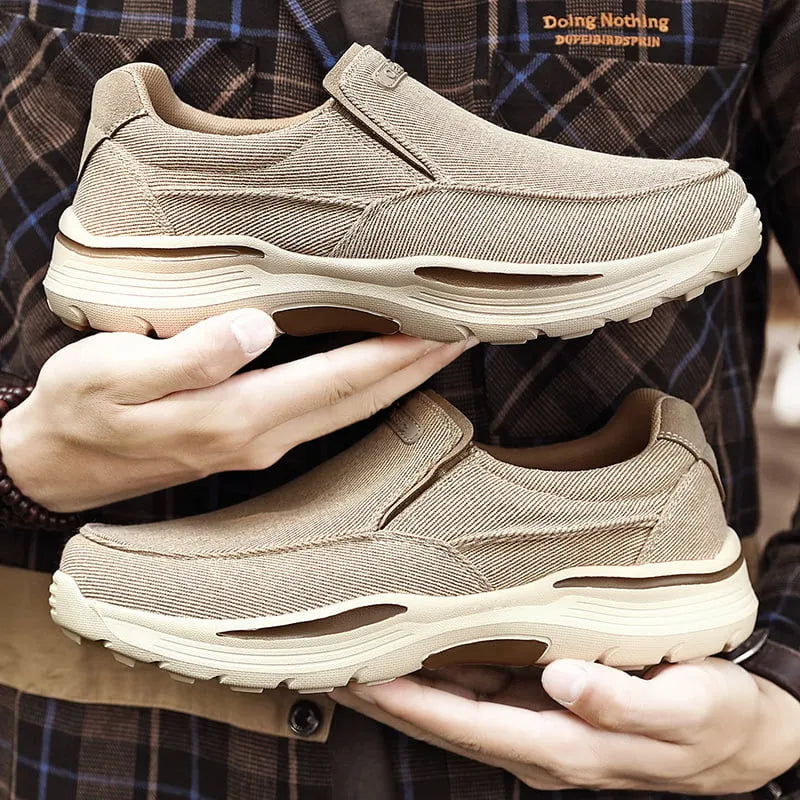 Orthopedic Casual Walking Shoes for Men - Comfortable Breathable with Arch Support OrthoHike