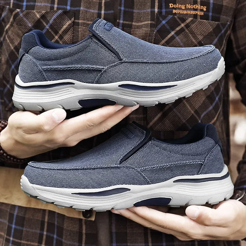 Orthopedic Casual Walking Shoes for Men - Comfortable Breathable with Arch Support OrthoHike