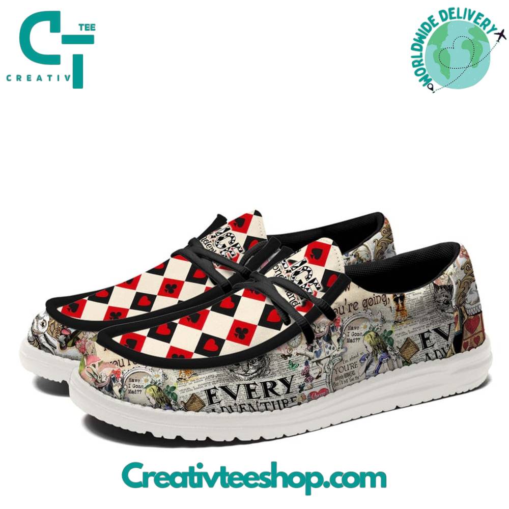Alice in Wonderland Lace Up Loafers 2026