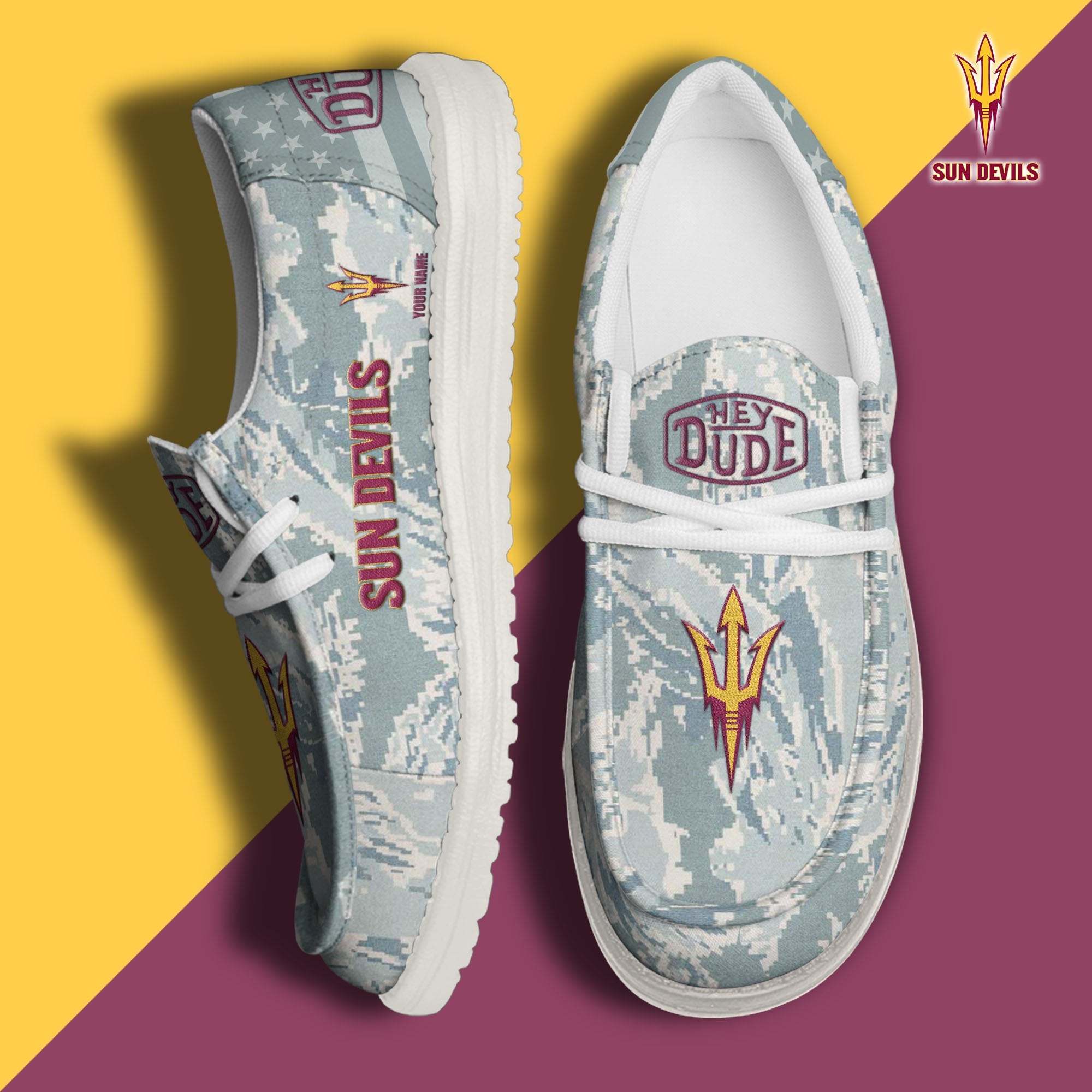 Arizona State Sun Devils Lace Up Loafers 2026