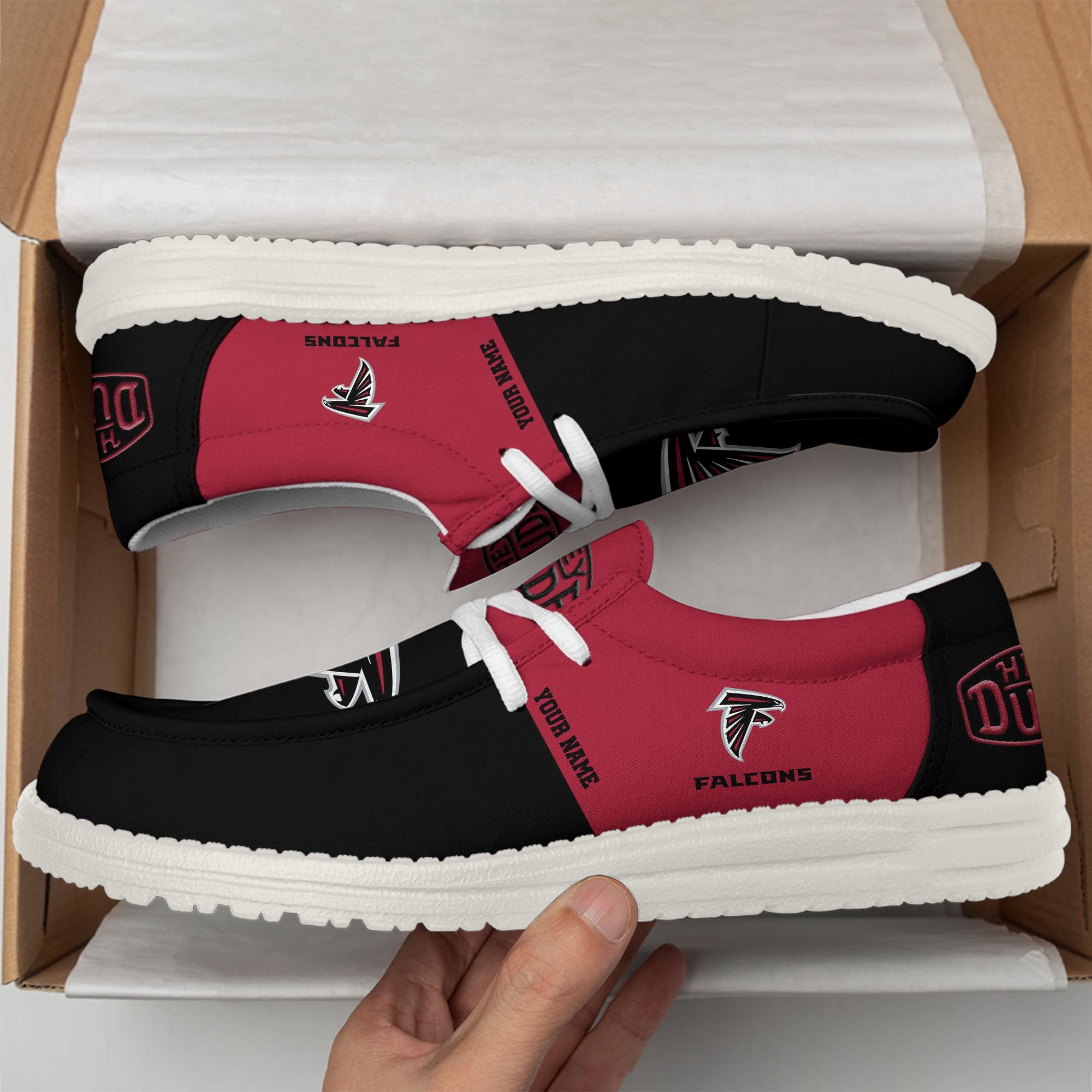 Atlanta Falcons Lace Up Loafers 2026