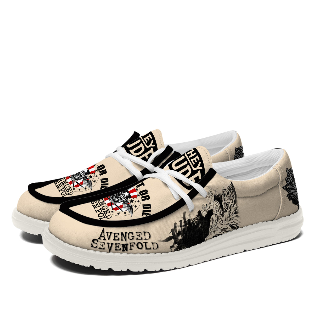 Avenged Sevenfold Lace Up Loafers 2026
