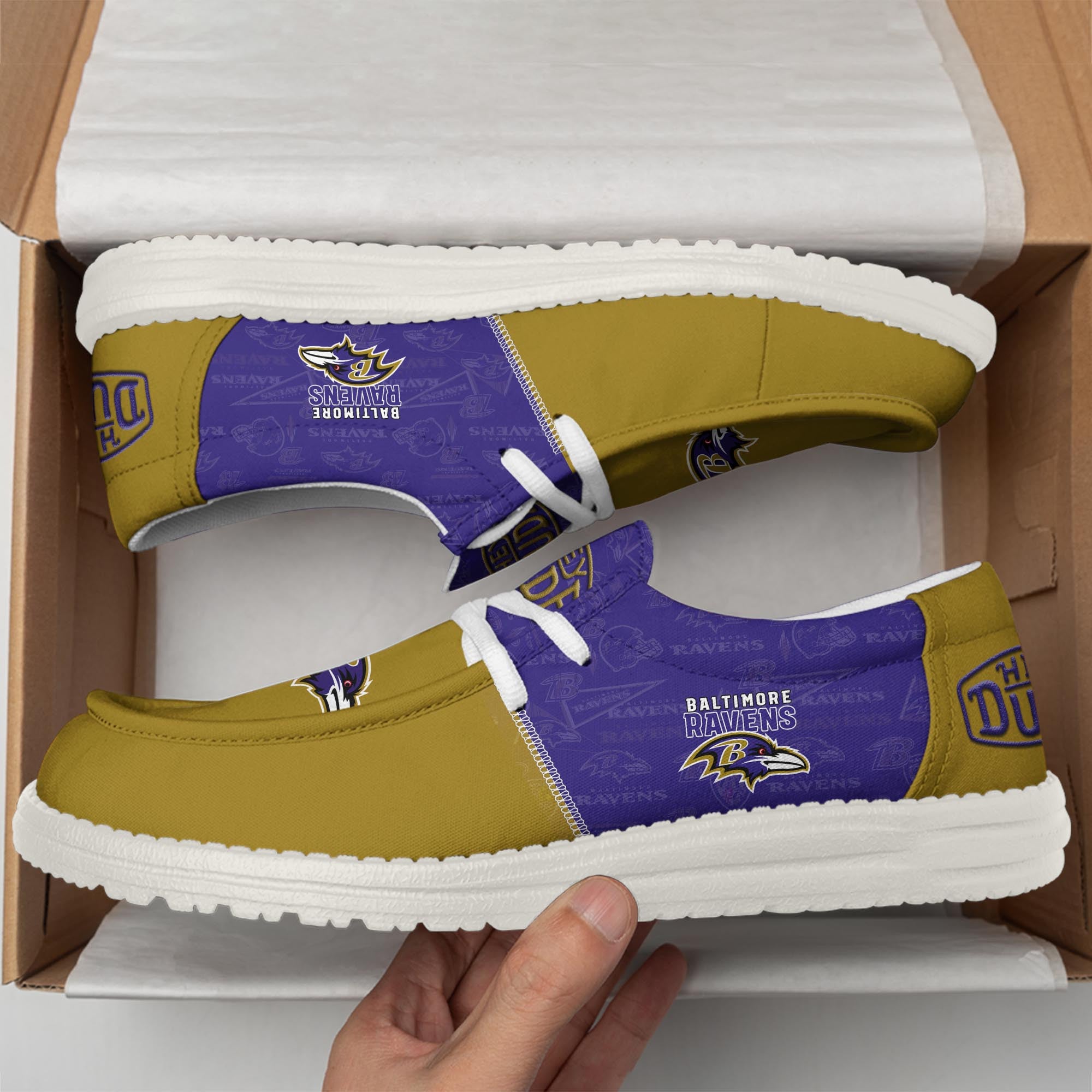 Baltimore Ravens Lace Up Loafers 2026