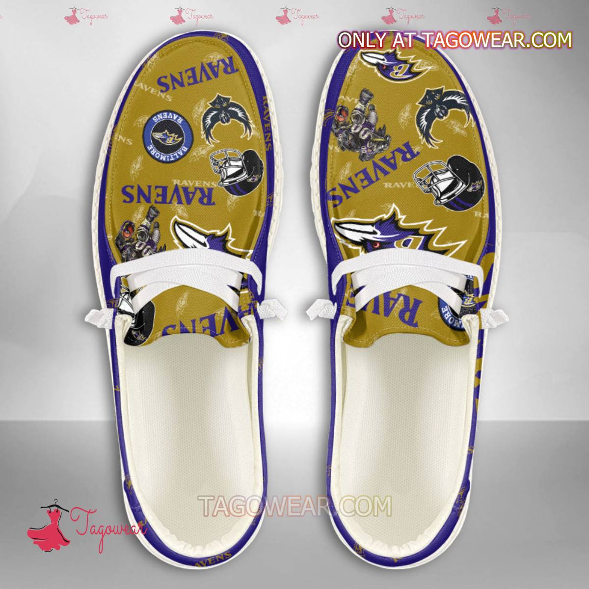 Baltimore Ravens Lace Up Loafers 2026