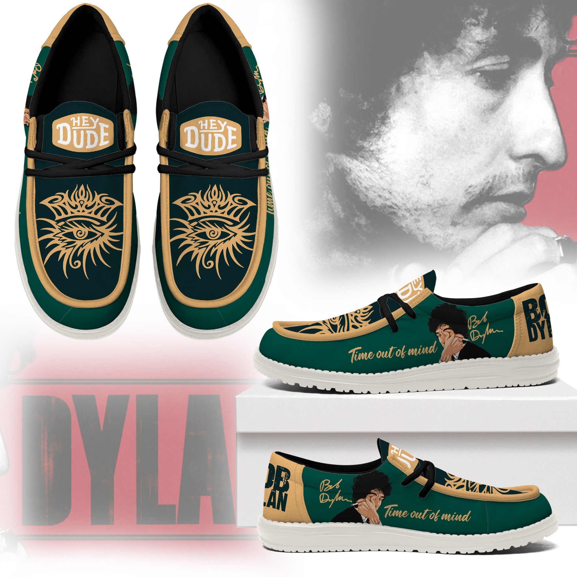Bob Dylan Lace Up Loafers 2026