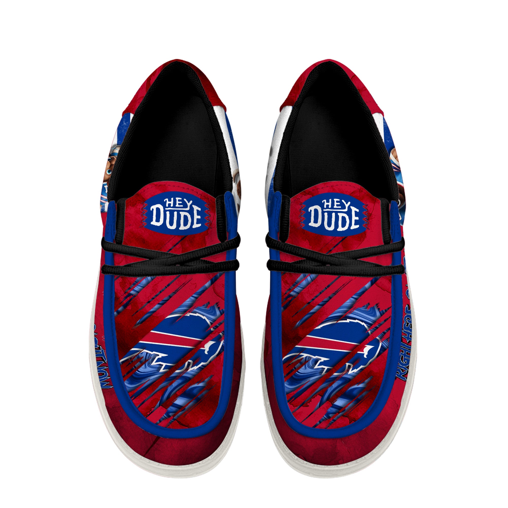Buffalo Bills Lace Up Loafers 2026