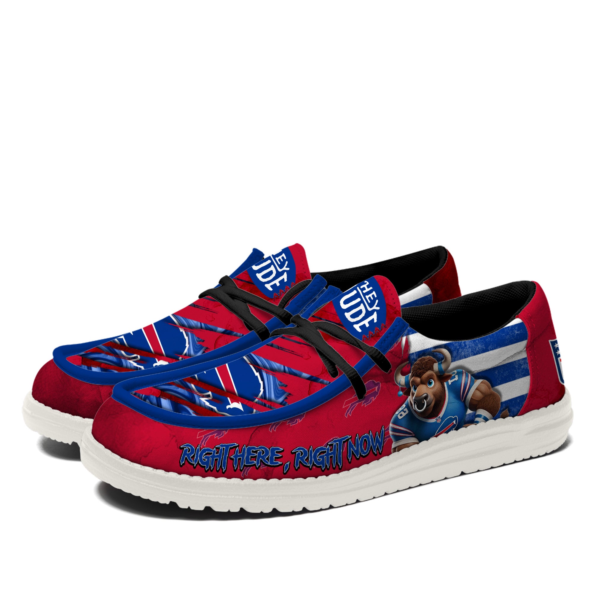 Buffalo Bills Lace Up Loafers 2026