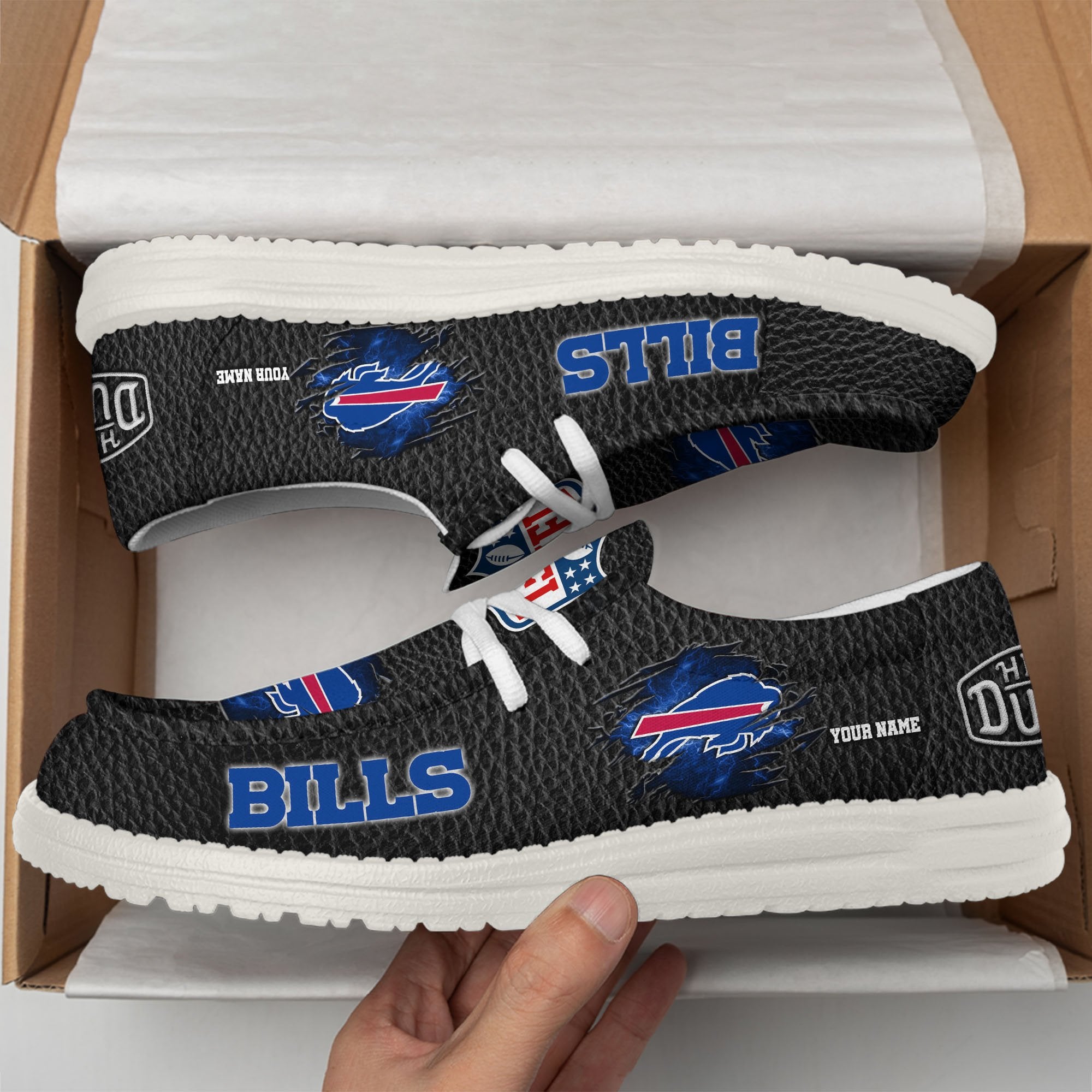 Buffalo Bills Lace Up Loafers 2026