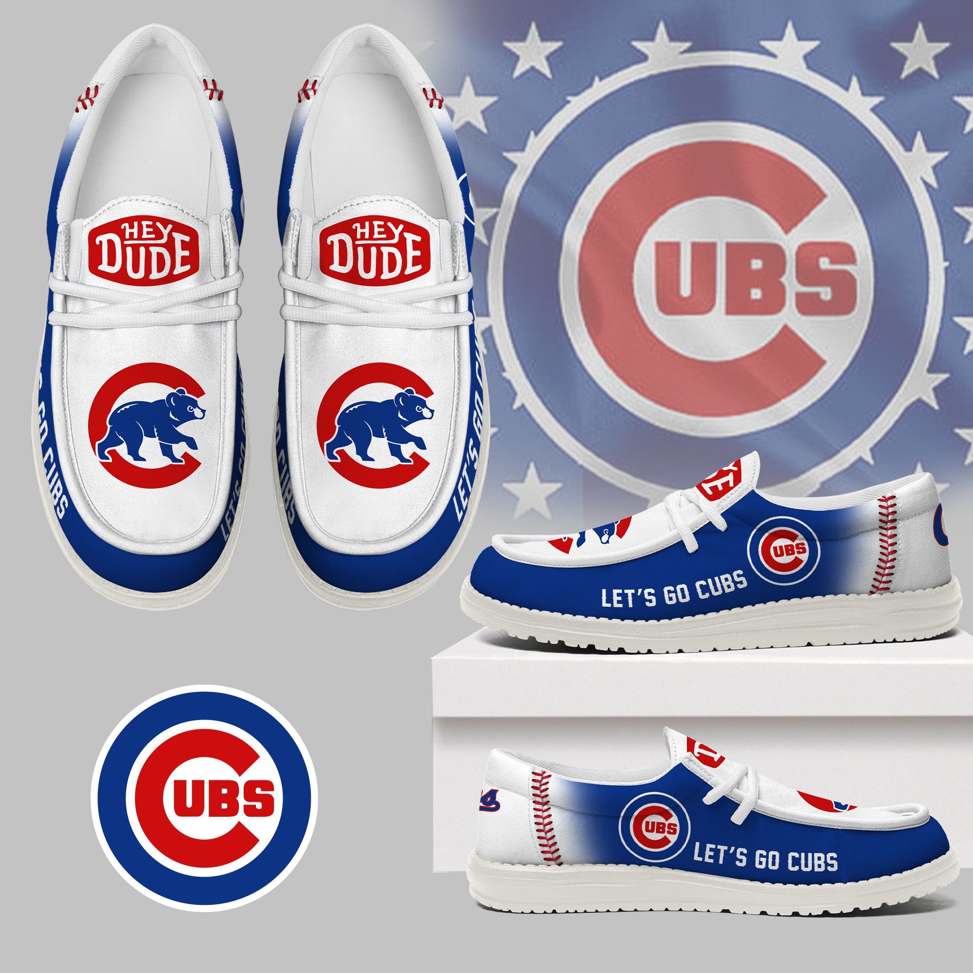 Chicago Cubs Lace Up Loafers 2026