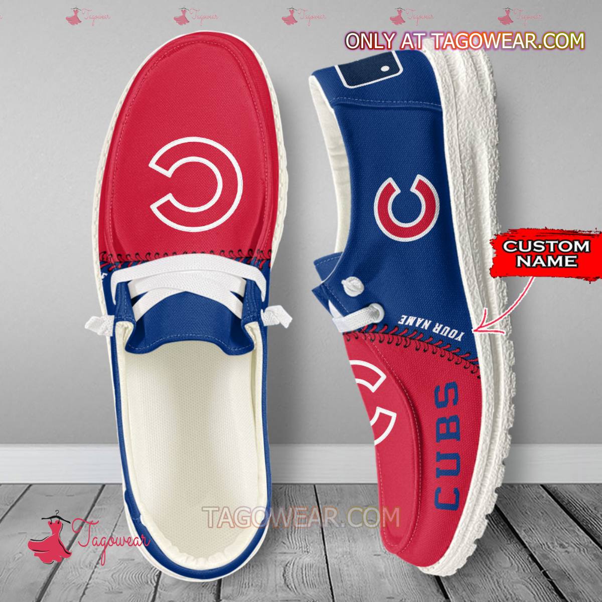 Chicago Cubs Lace Up Loafers 2026