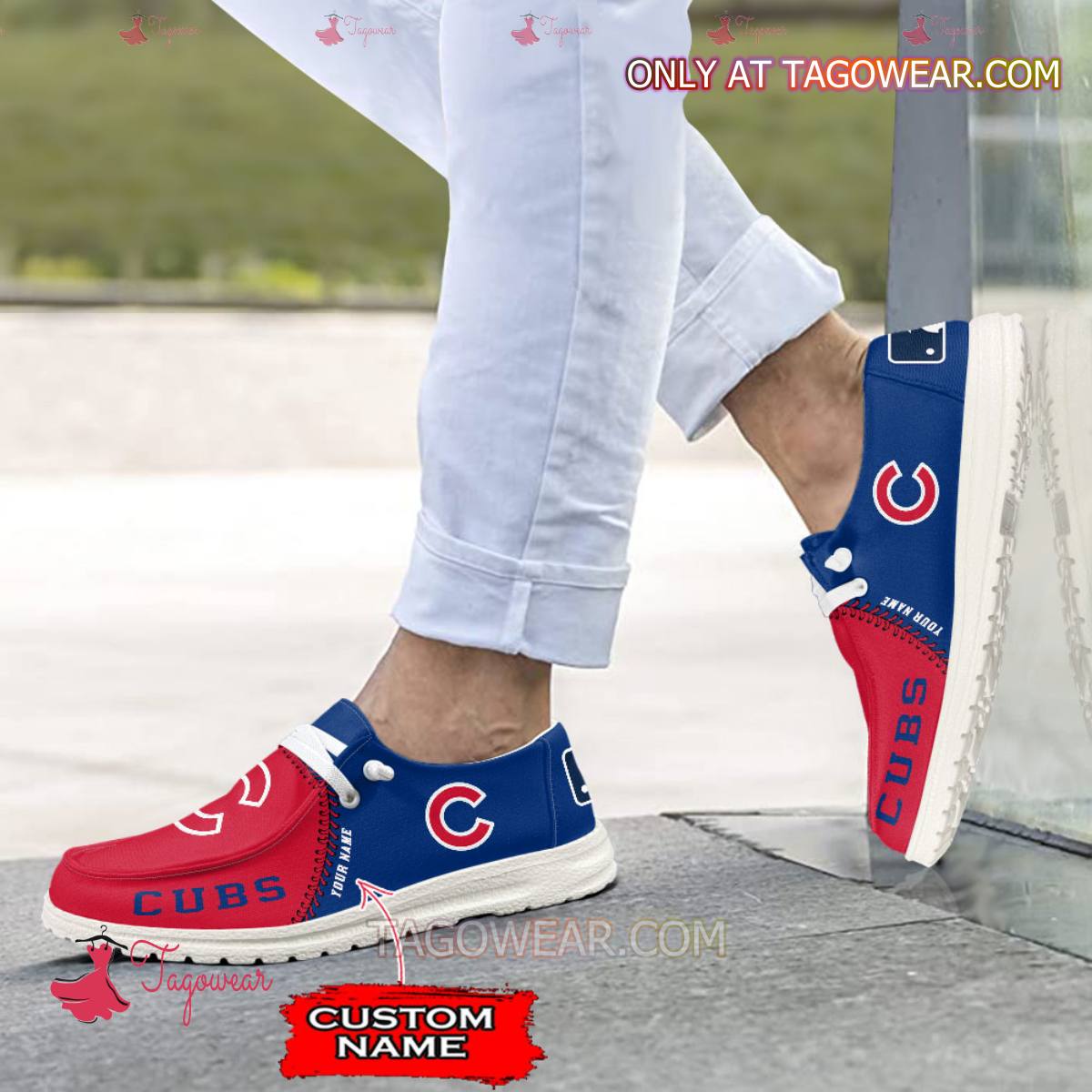 Chicago Cubs Lace Up Loafers 2026