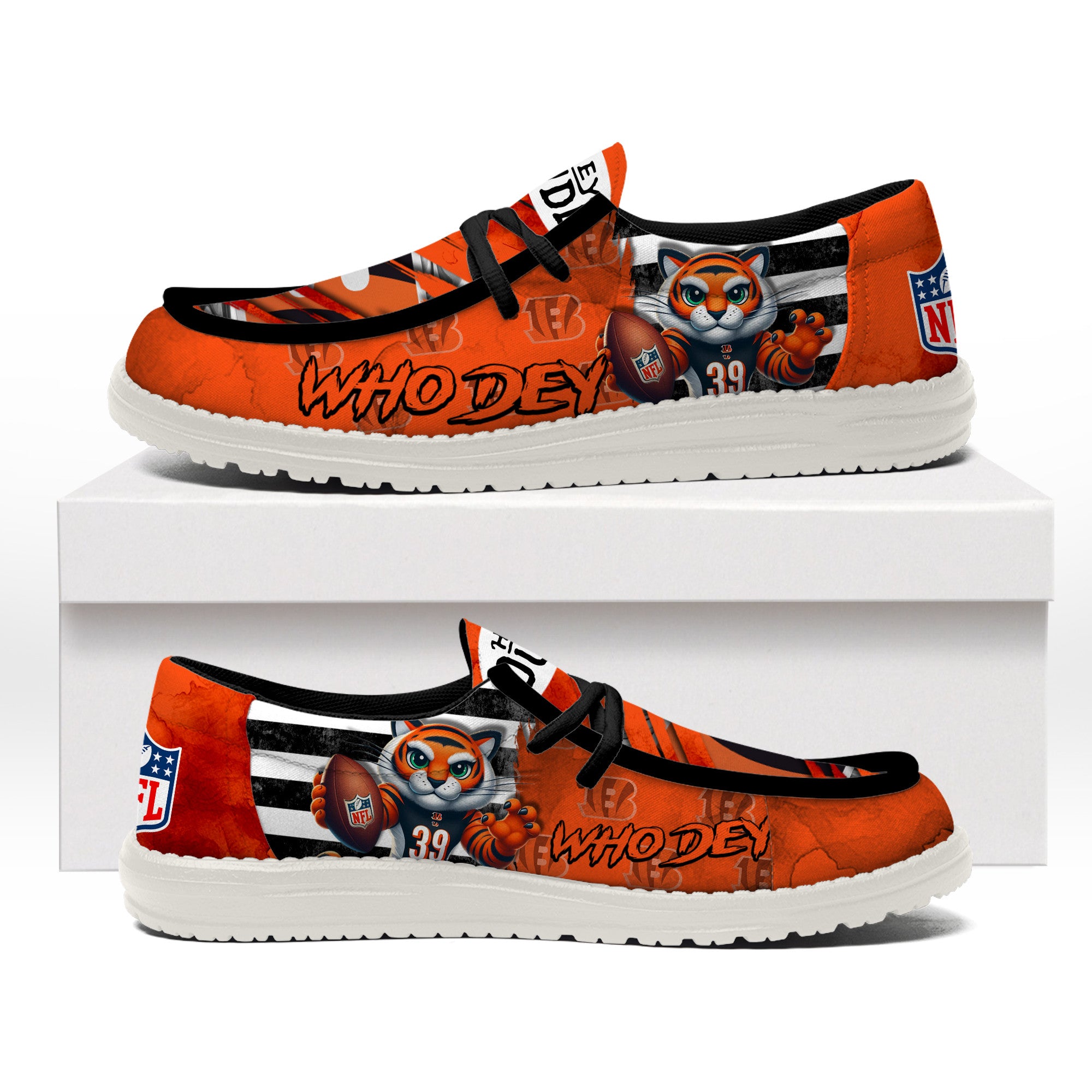 Cincinnati Bengals Lace Up Loafers 2026