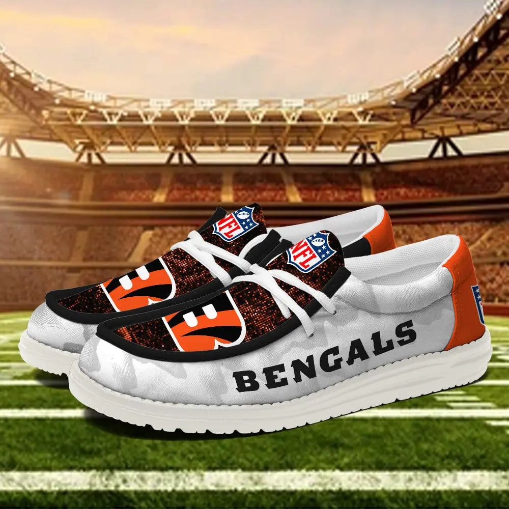 Cincinnati Bengals Lace Up Loafers 2026