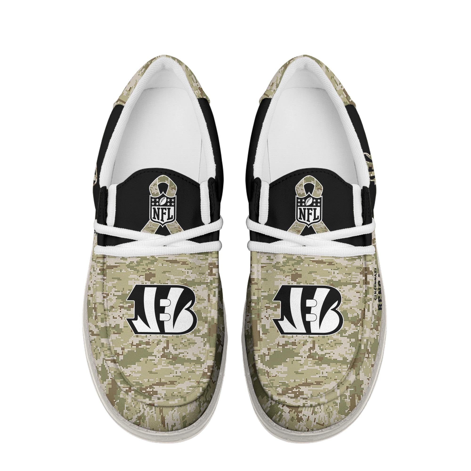Cincinnati Bengals Lace Up Loafers 2026