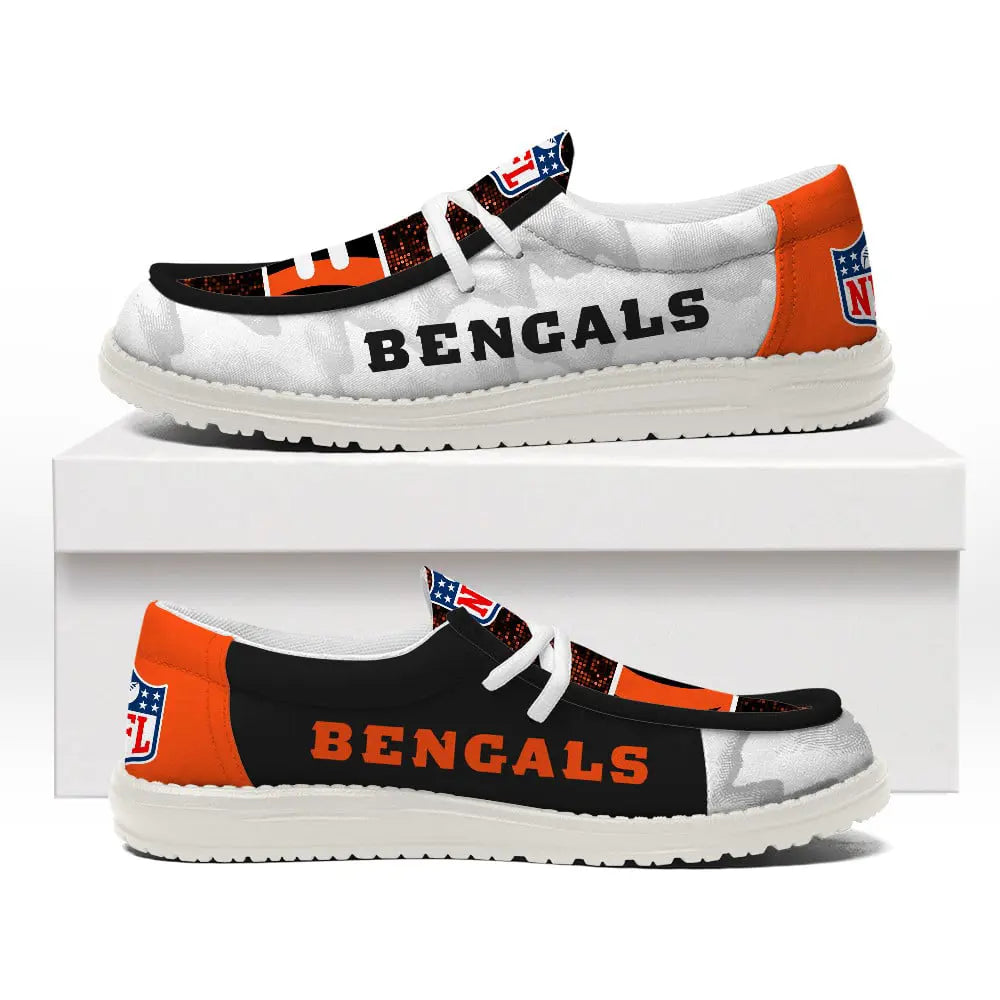 Cincinnati Bengals Lace Up Loafers 2026