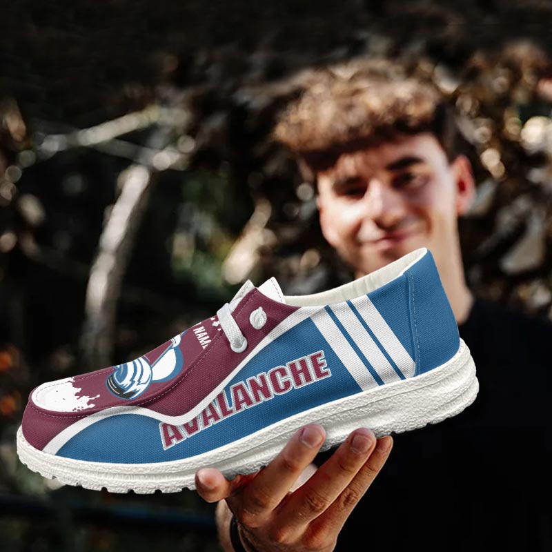 Colorado Avalanche Lace Up Loafers 2026