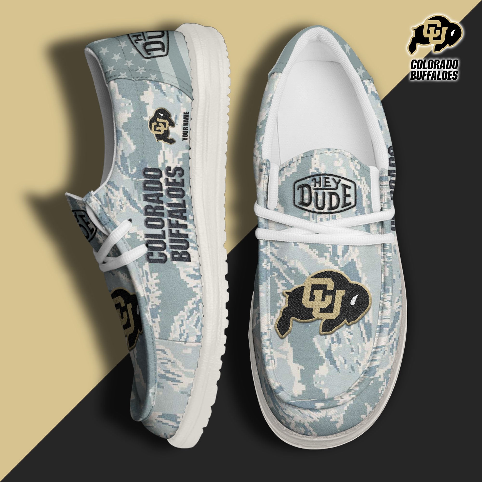 Colorado Buffaloes Lace Up Loafers 2026
