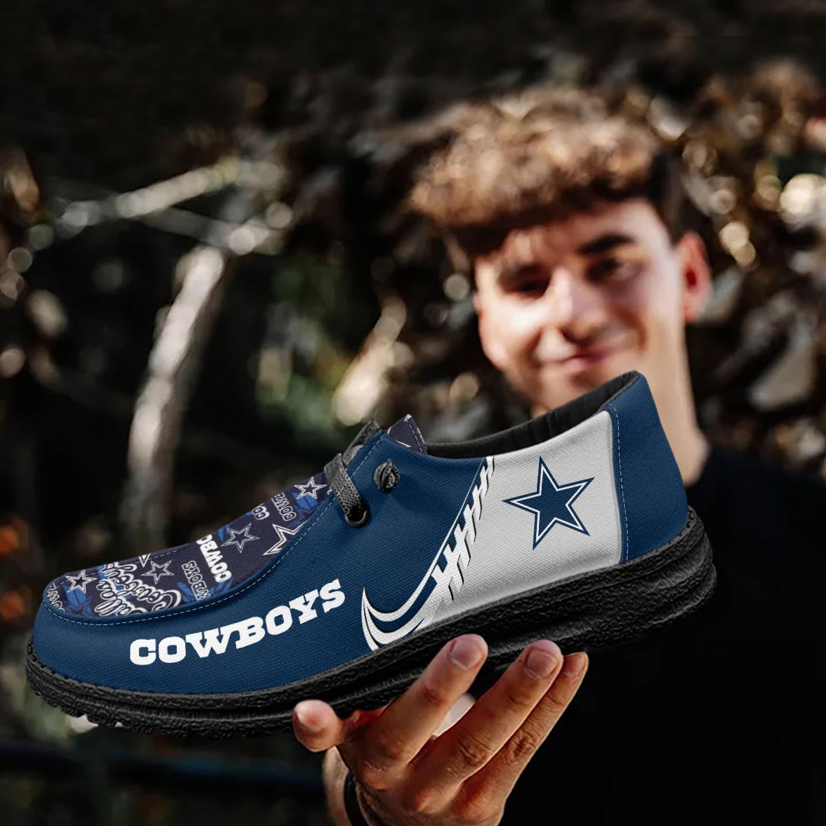 Dallas Cowboys Lace Up Loafers 2026