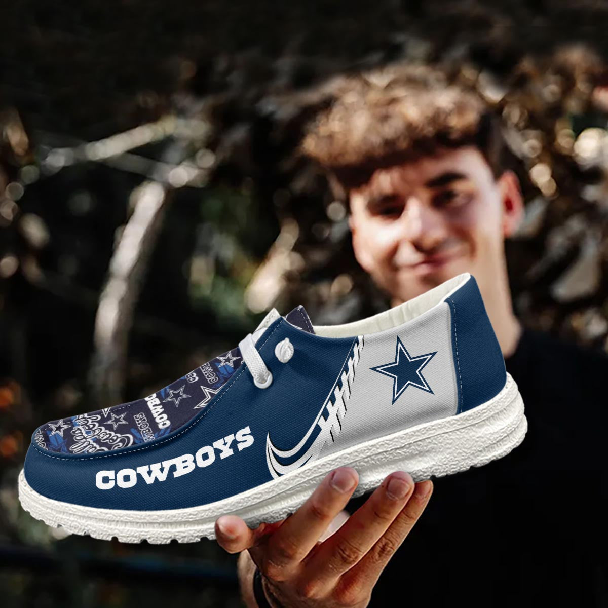 Dallas Cowboys Lace Up Loafers 2026