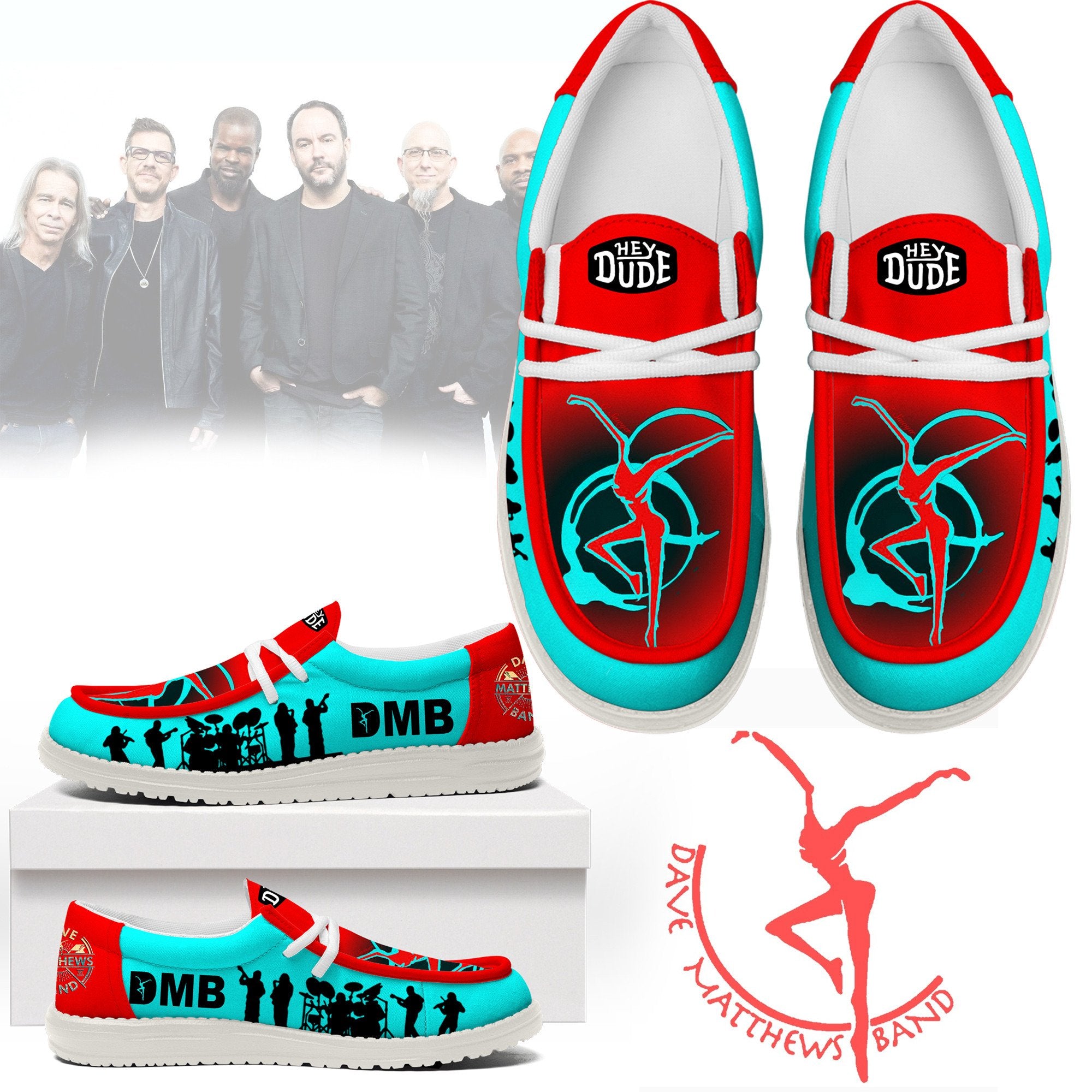 Dave Matthews Band Lace Up Loafers 2026