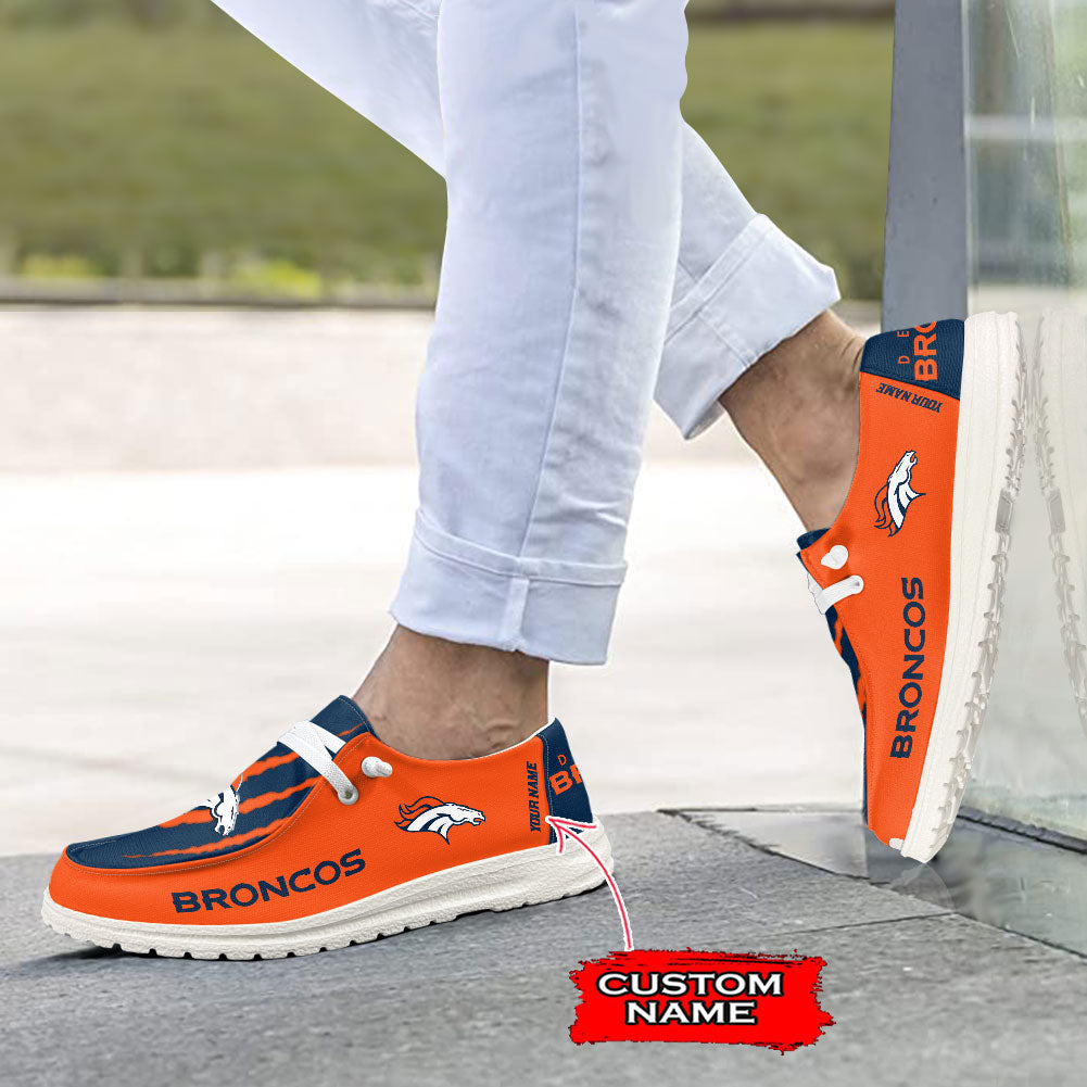 Denver Broncos Lace Up Loafers 2026