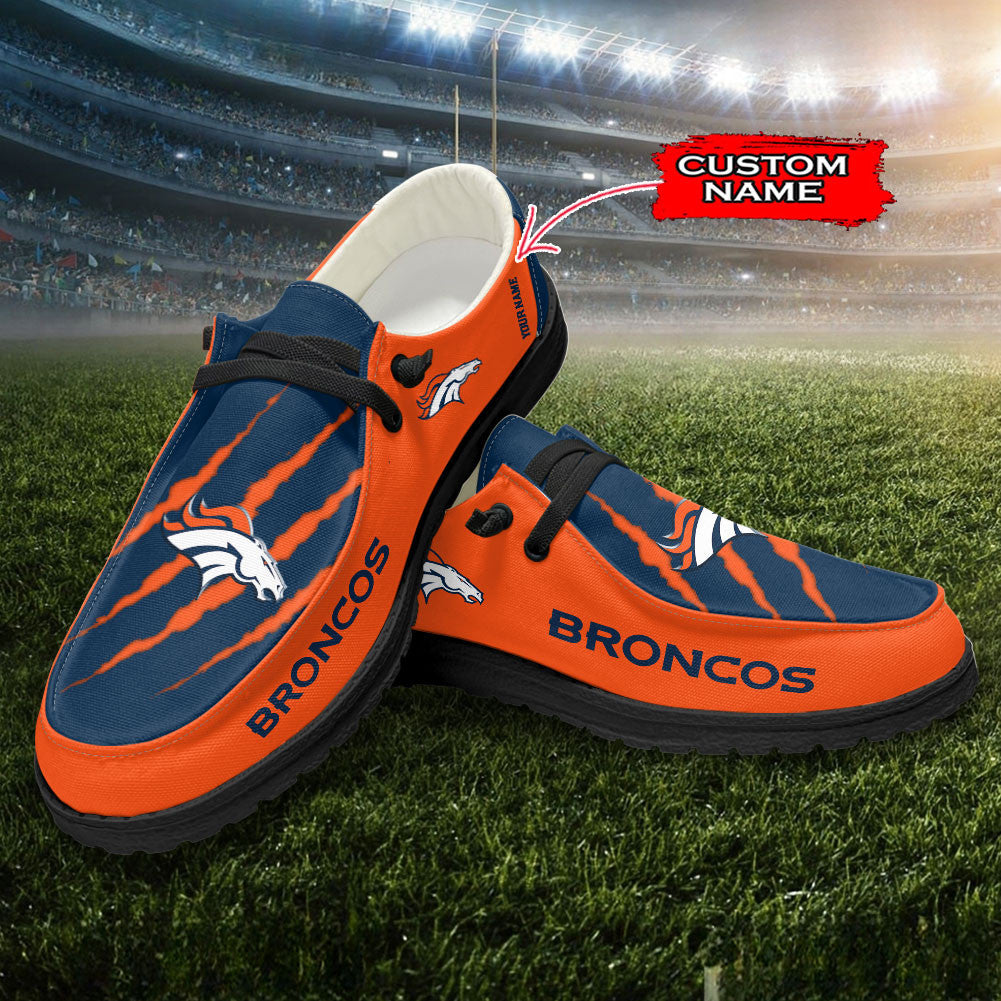 Denver Broncos Lace Up Loafers 2026