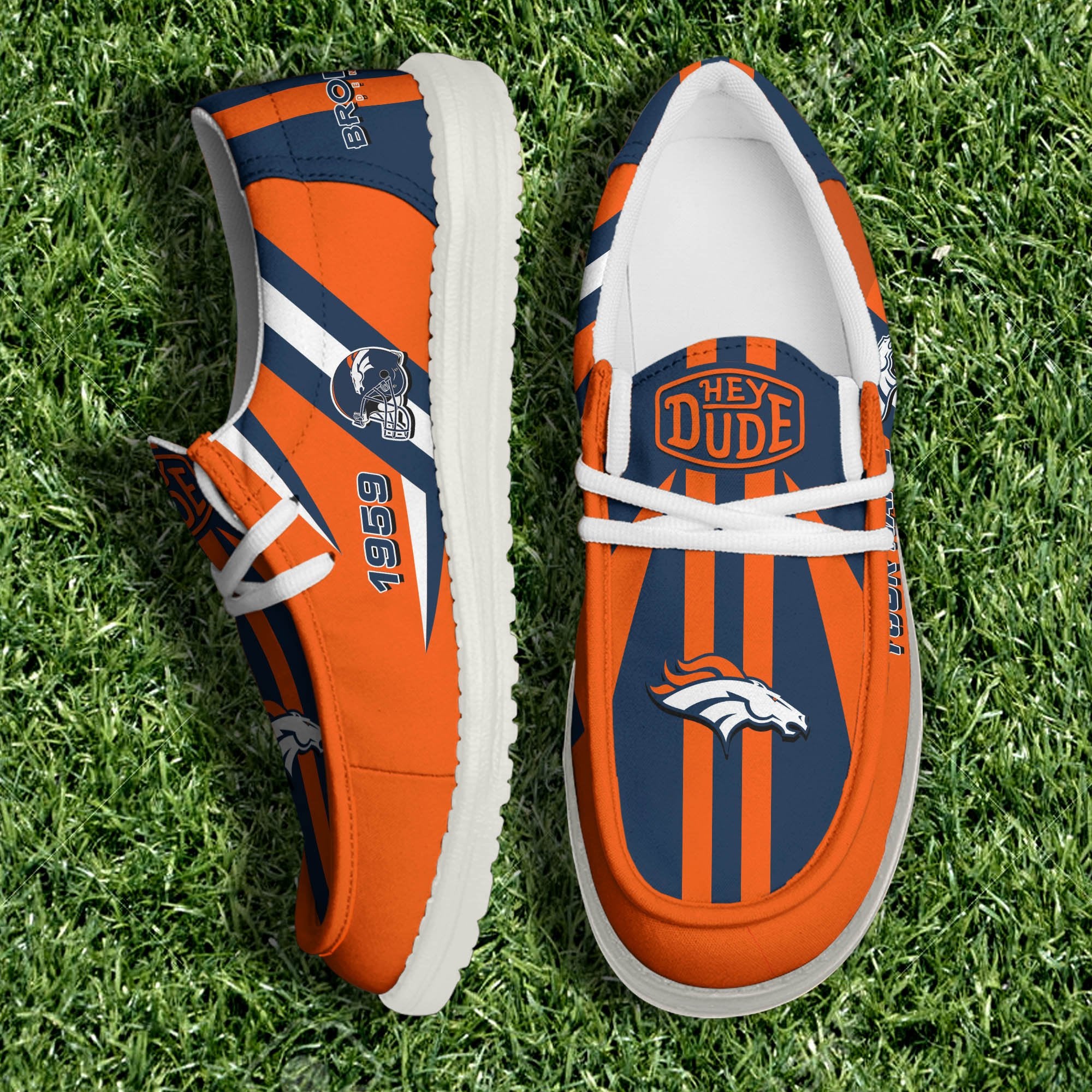 Denver Broncos Lace Up Loafers 2026