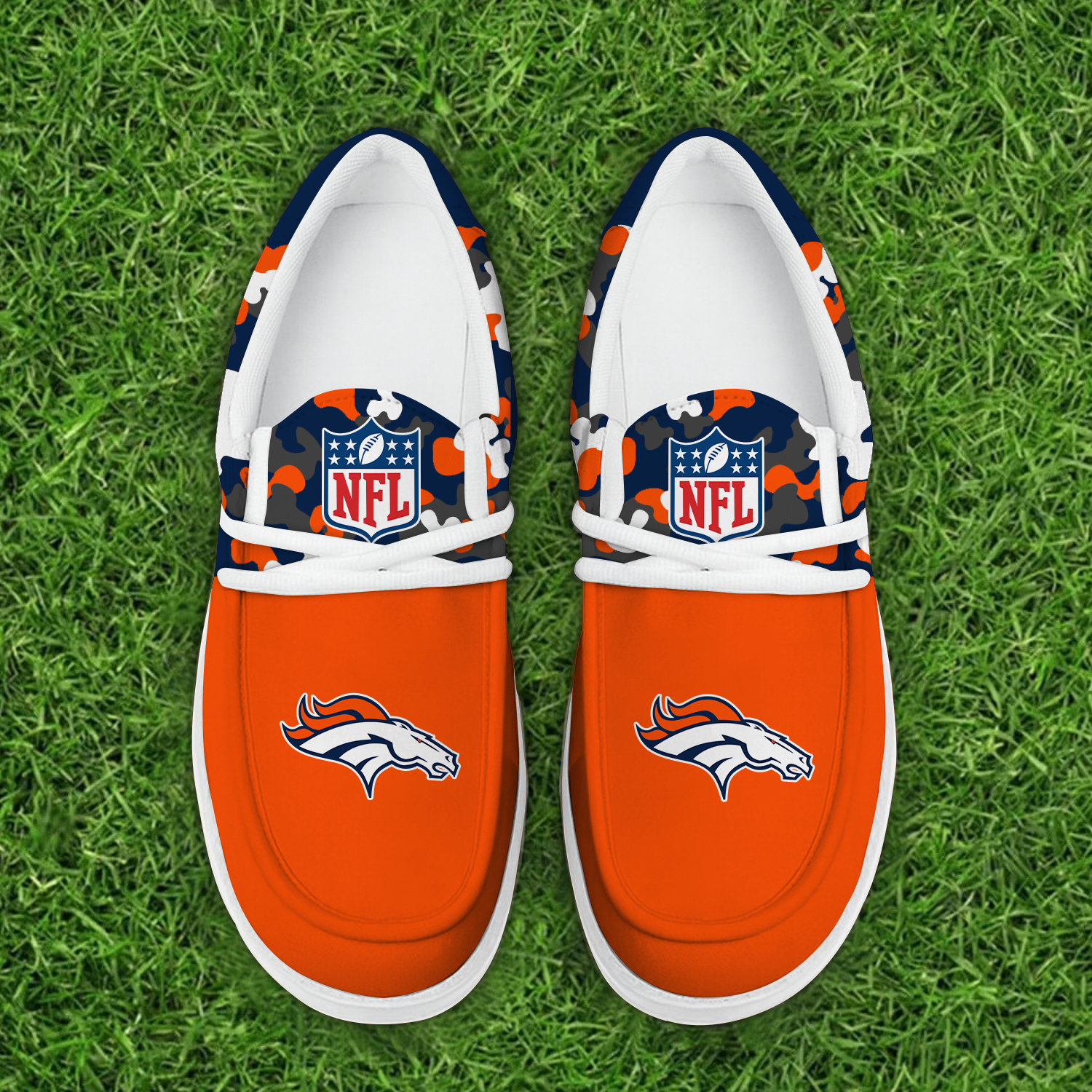 Denver Broncos Lace Up Loafers 2026