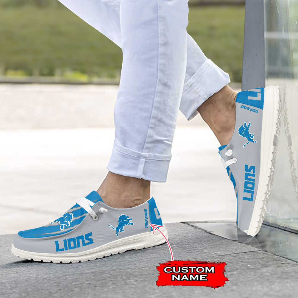 Detroit Lions Lace Up Loafers 2026