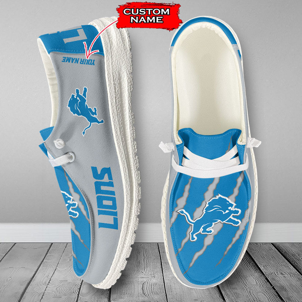 Detroit Lions Lace Up Loafers 2026