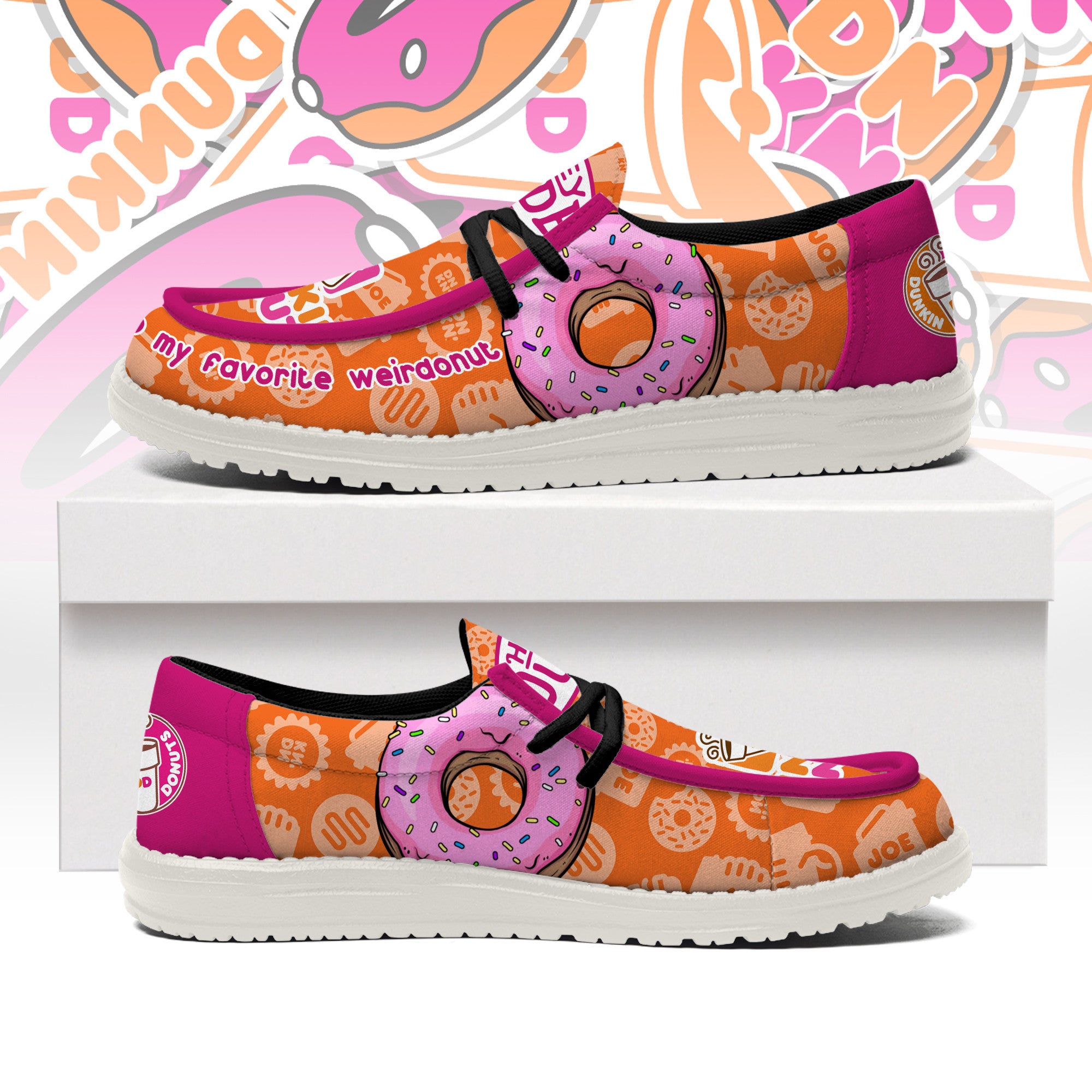 Dunkin’ Donuts Lace Up Loafers 2026