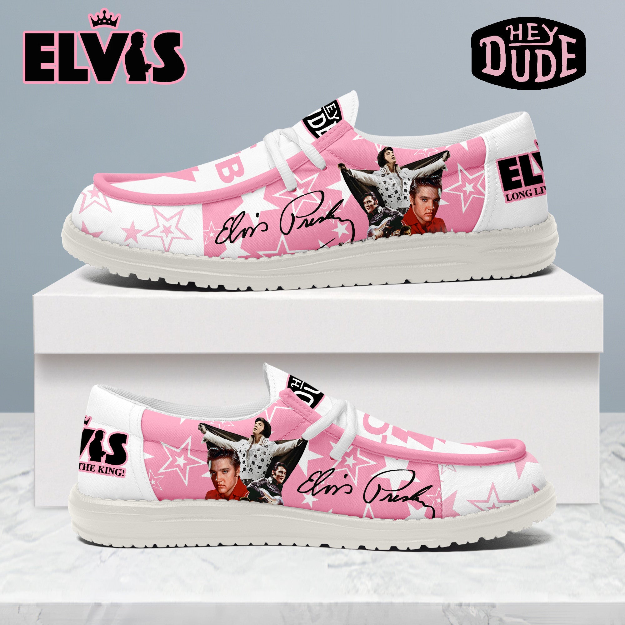 Elvis Presley Lace Up Loafers 2026