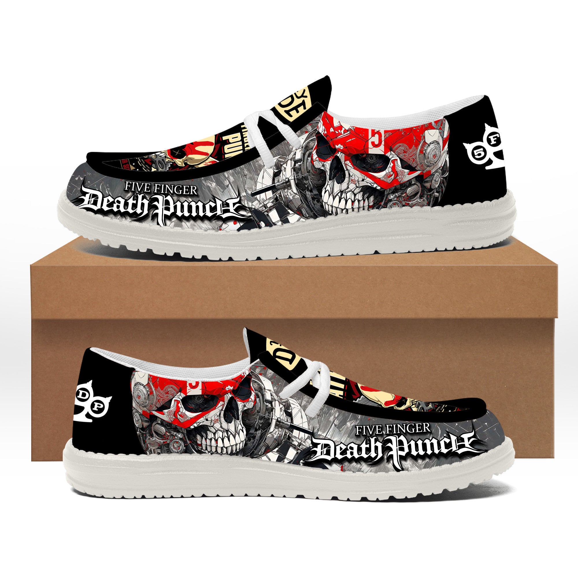 Five Finger Death Punch Lace Up Loafers 2026